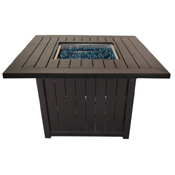 Drift 44" Sq Chat Height Fire Pit 
