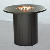 Drift 50" Rd Bar Height Fire Pit 