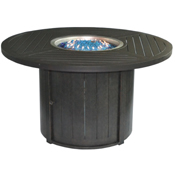 Drift 50" Rd Chat Height Fire Pit 