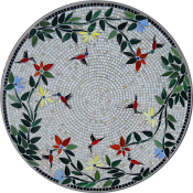 Hummingbird Classic Mosaic Table Top