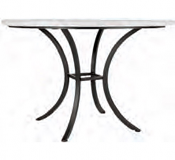 42" Aluminum Classic Round Conversation Table Base