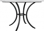 36" Iron Classic Round Conversation Table Base