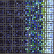 18" Sq. Galena Modern Mosaic Top