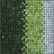 22" x 40" Galena Modern Mosaic Top