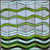 18" Sq. Hayden Modern Mosaic Top