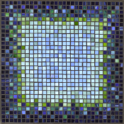 14" Sq. Kenilworth Modern Mosaic Top