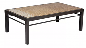 28" x 48" Aluminum Modern Rect. Coffee Table Base