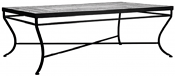 48" Iron Classic Rectangle Bistro Table Base