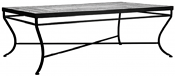 48" Iron Classic Rect. Counter Dining Table Base