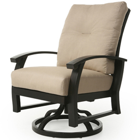 Swivel Rocking Dining Arm Chair