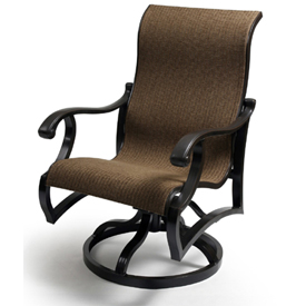 Swivel Rocker Dining Arm Chair