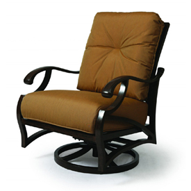 Volare Cushion Swivel Rocking Lounge Chair