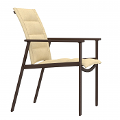Marin Padded Sling Dining Arm Chair