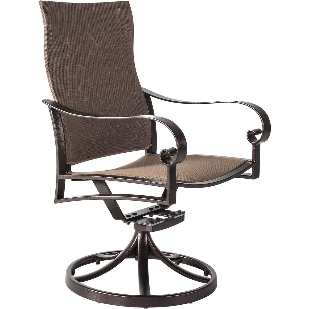 Pasadera Flex Comfort Swivel Rocker Dining Arm Chair