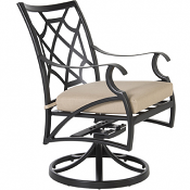 Grand Cay Swivel Rocker Dining Arm Chair