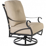 Belle Vie Deep Seating Swivel Rocker Lounge Chair