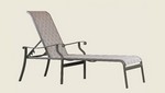 Mandalay Single Adjustable Sling Chaise