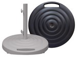 100 lb. Monaco Base w/ Wheels and Handle Round