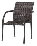 Tremont Bistro Chair with Woven Arms