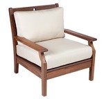 Lounge Chair w/ Low Back Cushions