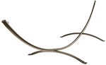 Steel Arc Hammock Stand - Bronze