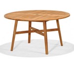 Teak Braeburn 55" Round Dining Table