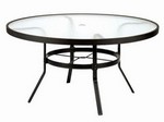 Obscure Glass 54" Round Table