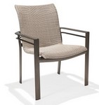 Southern Cay Woven High Back Dining Chair