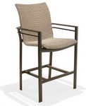 Southern Cay Woven Stationary Bar Stool