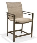 Southern Cay Woven Stationary Balcony Height Stool