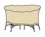 Medium Oval/Rectangle Table & Chairs