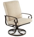 Veneto Cushion High Back Swivel Tilt Chair