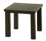 Sherwood 24" Square Slat End Table