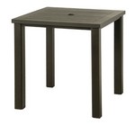 Sherwood 36" Square Slat Counter Table