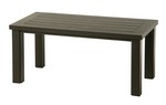 Sherwood 24" x 48" Rectangle Slat Coffee Table