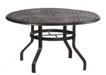 Waverly 48" Round Cast Aluminum Table