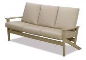 Chat Height Three-Seat Sofa w/MGP Arms