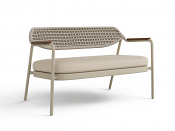 Aeris Loveseat in Ipe