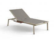 Breeze Stacking Chaise Lounge (Sand)