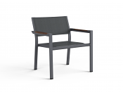 Breeze Stacking Lounge Chair (Slate)