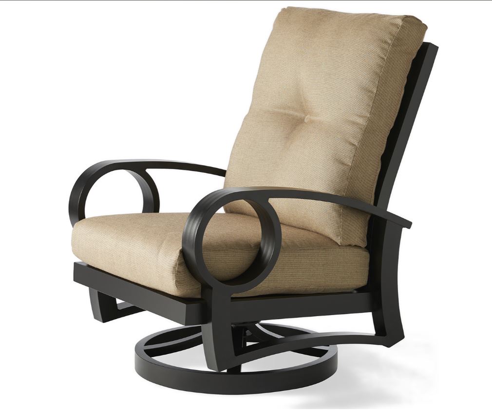 Swivel Rocking Dining Arm Chair