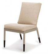 Armless Cafe Dining Chair no Welting