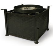 54" Sq Dining Height Firepit