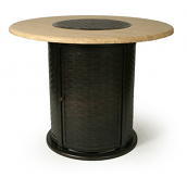 54" Rd Bar Height Firepit