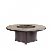 54" Rd. Occasional Height Santorini Iron Fire Pit