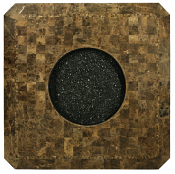 54" Sq Marble X Firepit Top