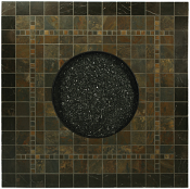 54" Sq. Slate J Firepit Top